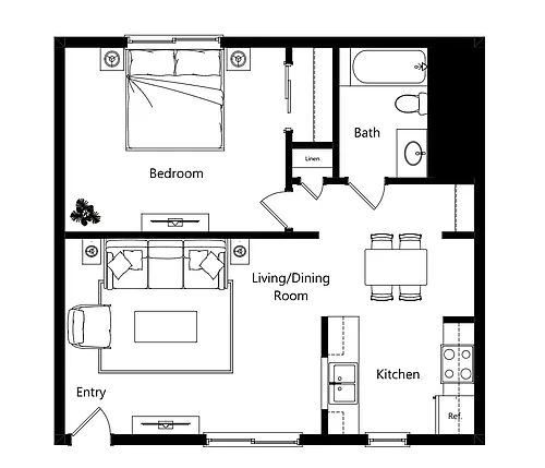 Floor plan A1