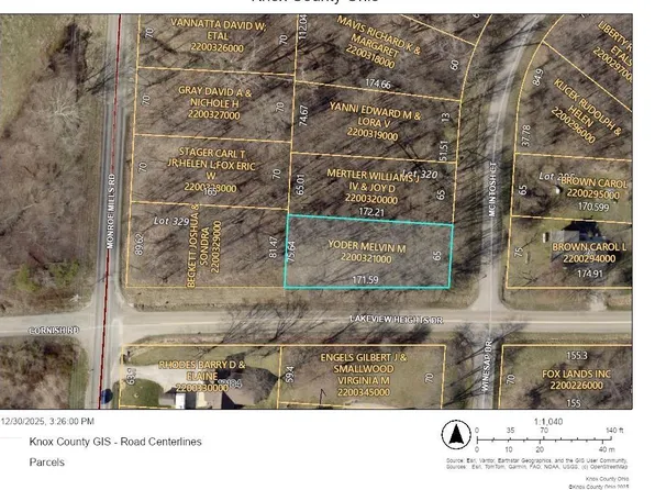 0 McIntosh Ct Lot 321, Howard, OH 43028