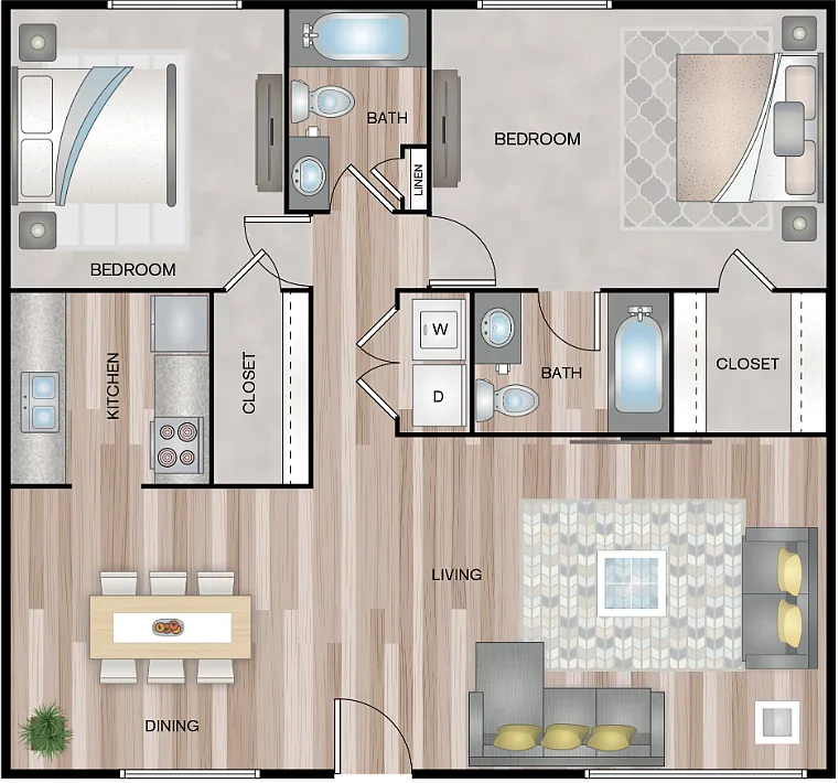 Floor plan B