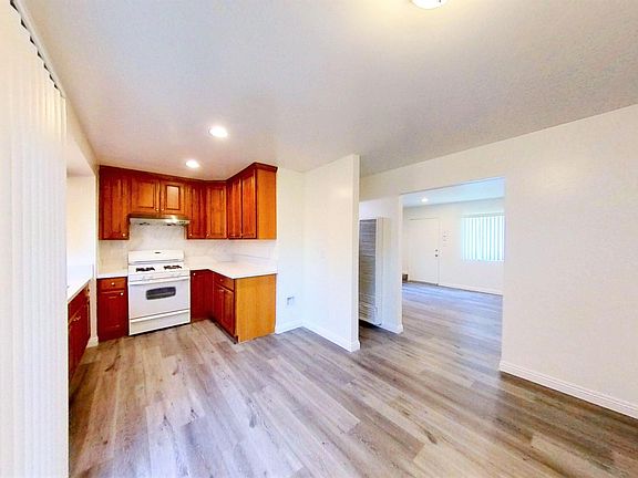 Kitchen and dining area