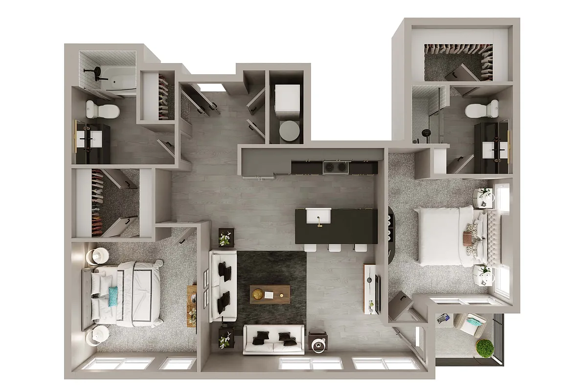 Floor plan B1
