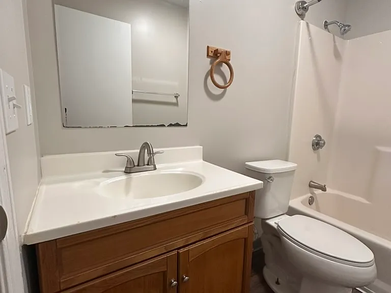 2 bedroom - 1 bath in phase 2 (plank in bathroom)