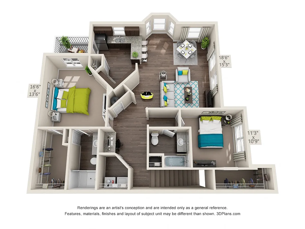 Floor plan B6