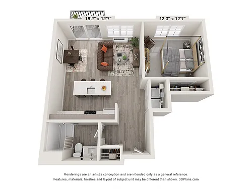 Floor plan The Marne