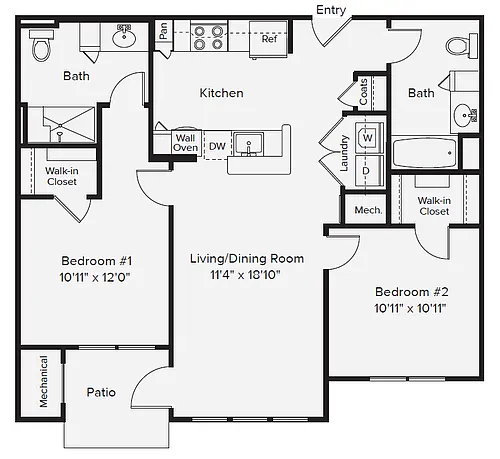 Floor plan B9-2-ADA