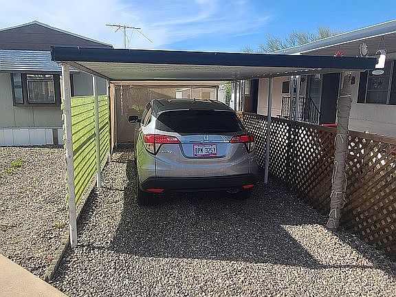 Covered carport