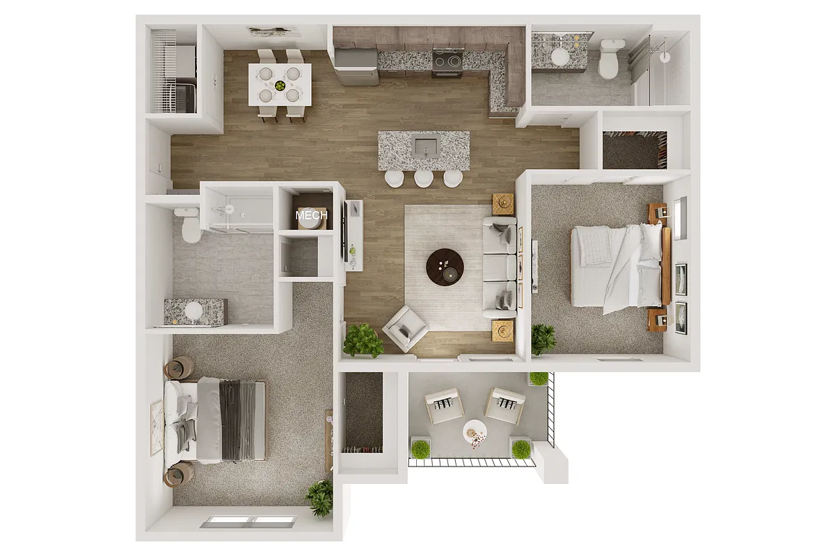 Floor plan The Smokey