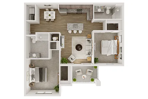 Floor plan The Smokey
