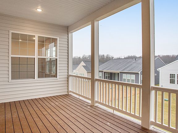Screened deck