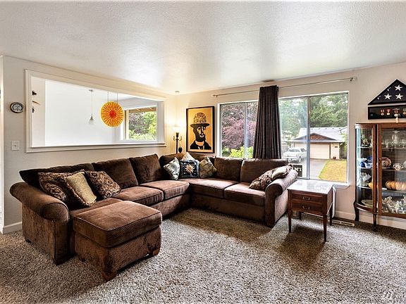 Large open living room 