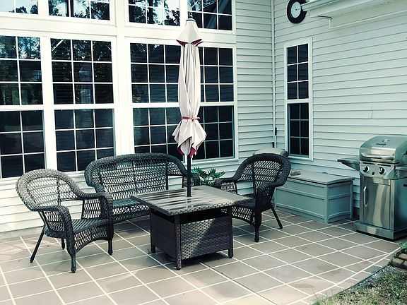 Back patio