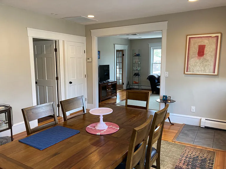 Dining room looking toward living room