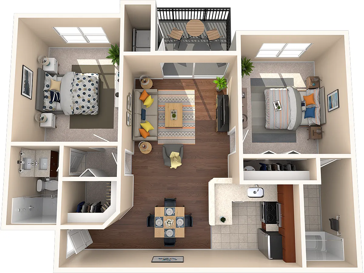 Floor plan BARCELONA