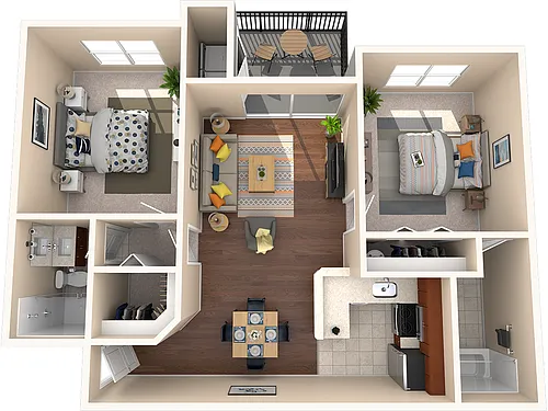 Floor plan BARCELONA