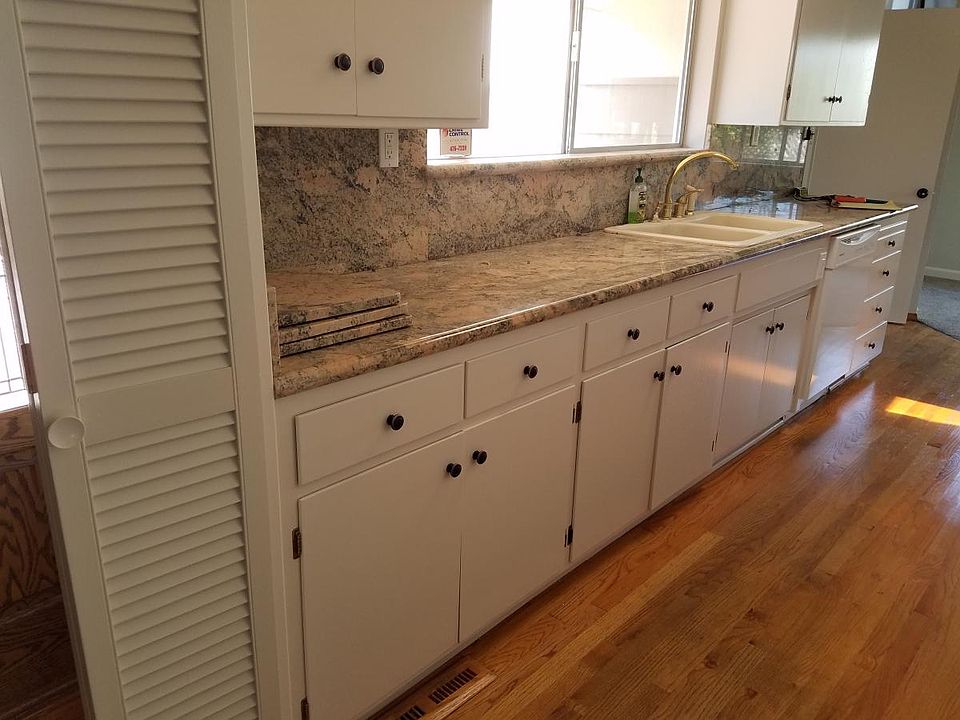 Newly painted kitchen and interior