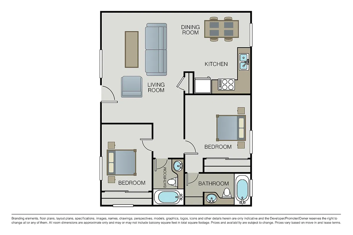 Floor plan Plan 2B