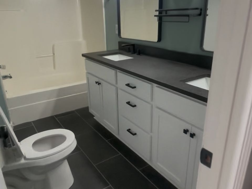 Updated bathroom