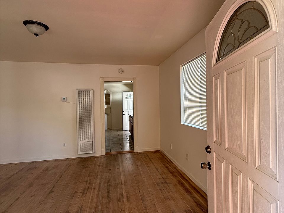 Front door open looking in
