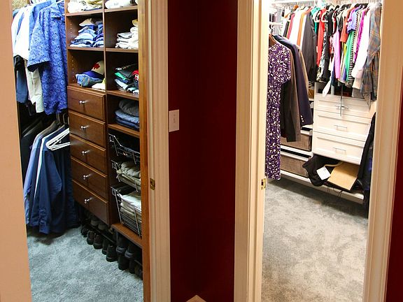 Master closets