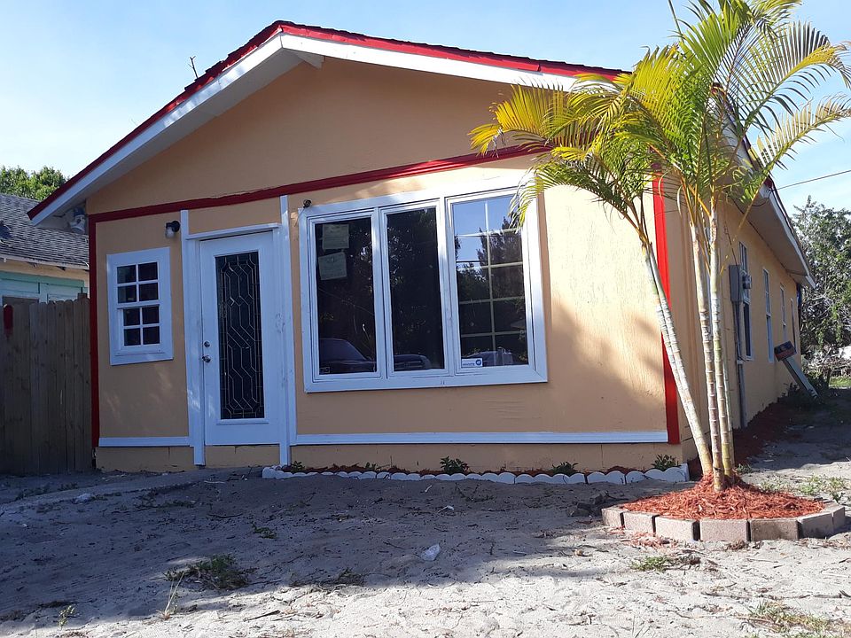 front of the house