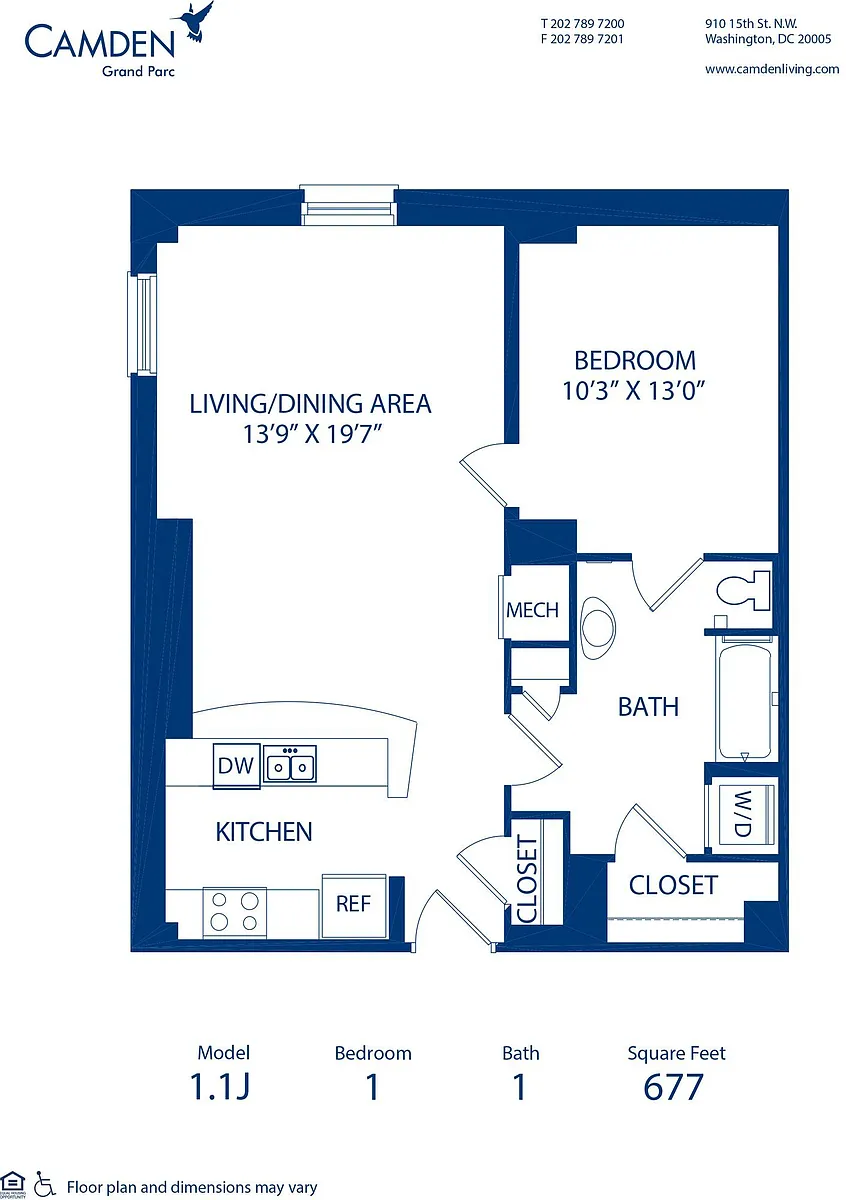 Floor plan 11J