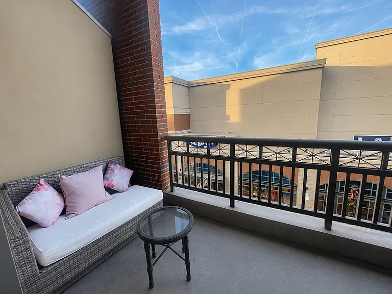 Balcony overlooking Atlantic Station