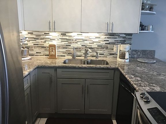Stainless double sink