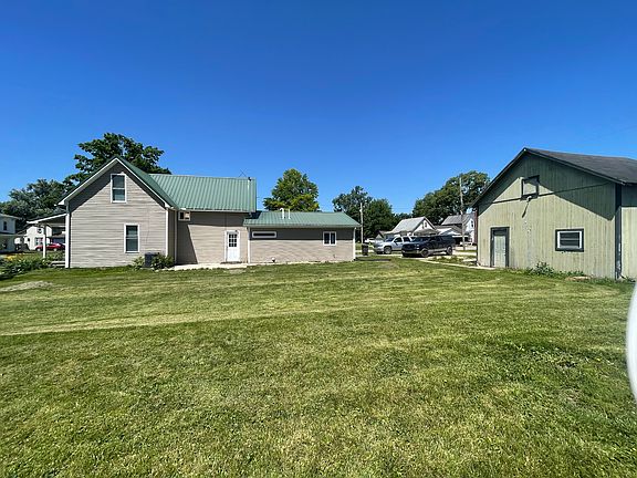 Right side of house