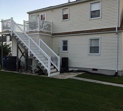 Rear Stairs and Deck