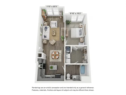 Floor plan The Birch