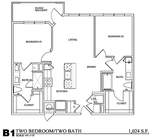 Floor plan The Leery - Dawson's Creek