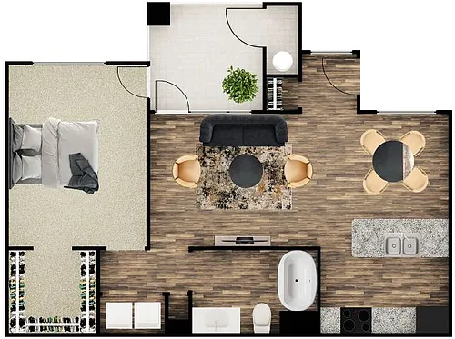 Floor plan Cholla