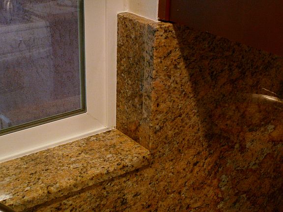 full granite splash
