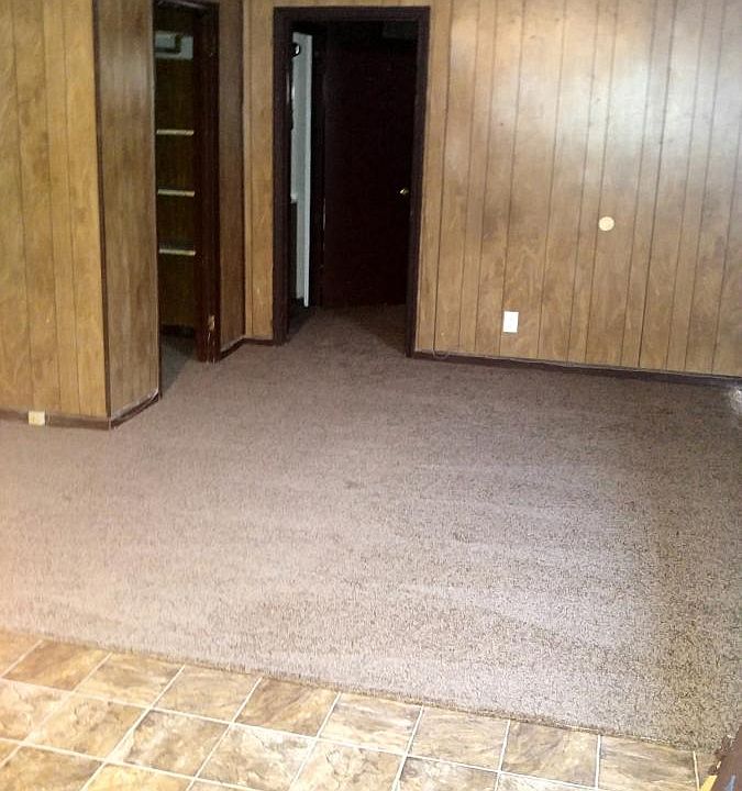kitchen into living room