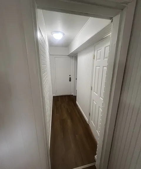 Back hallway to bonus, back bedroom and backdoor