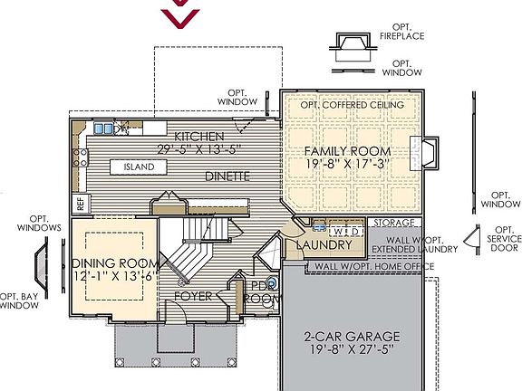 Alt. First Floor Layout