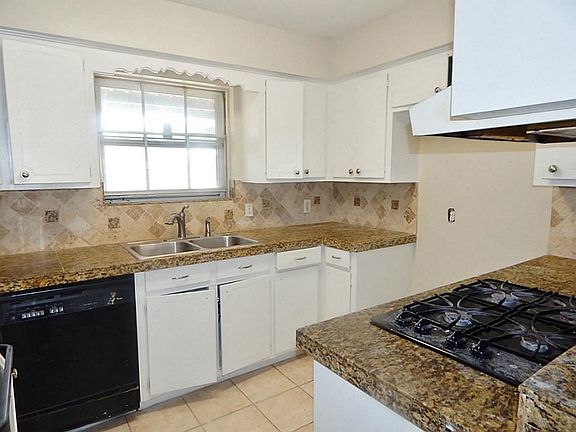 Kitchen with granite counter tops