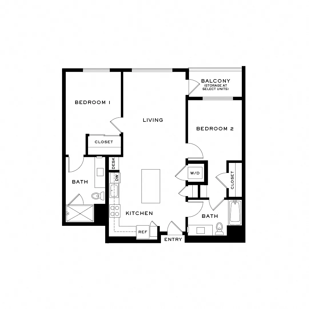 Floor plan PLAN 2AB