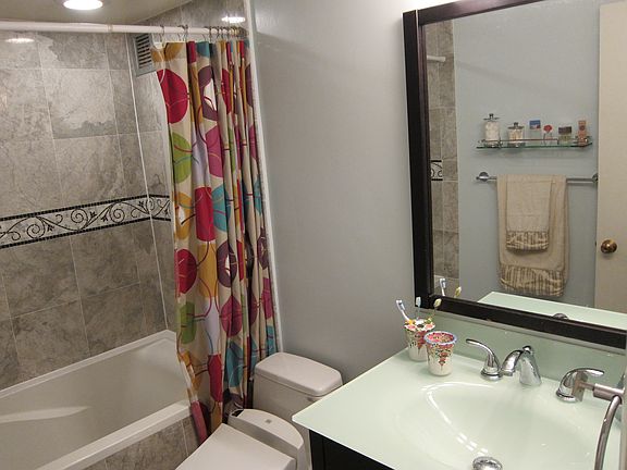 fully renovated bathroom