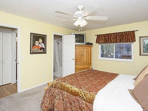 Upper Level Bedroom #1 with own door to Upper Level Bathroom