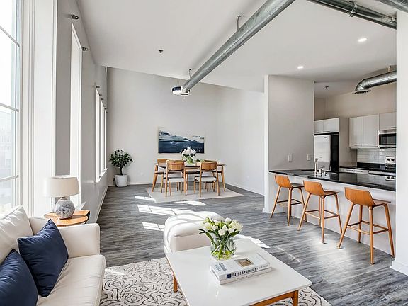 The Lofts at Atlantic Station- Living Room