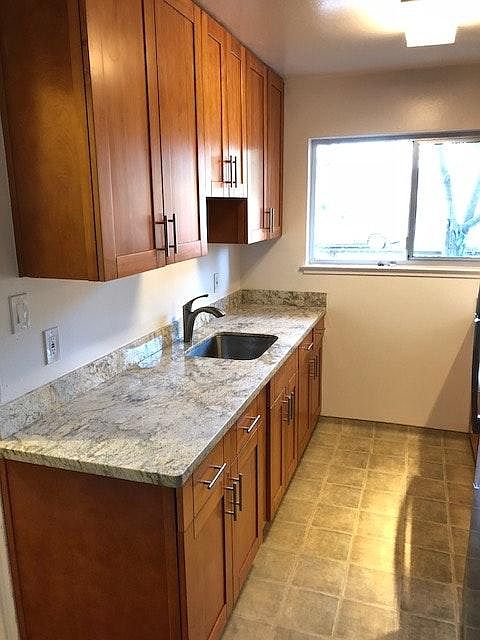 New cabinets & fixtures