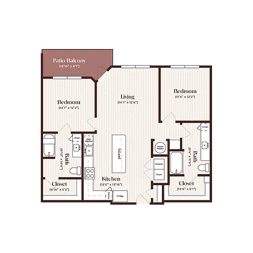 Floor plan B1 - ANSI