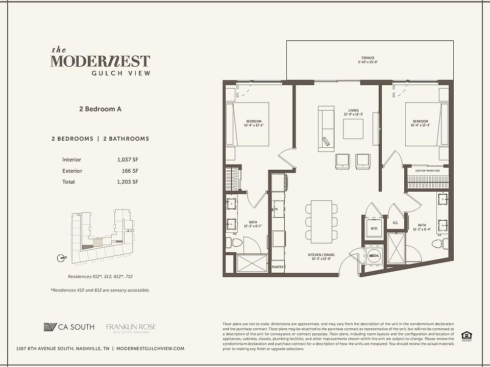 Modernest Gulch View 2 Bedroom A