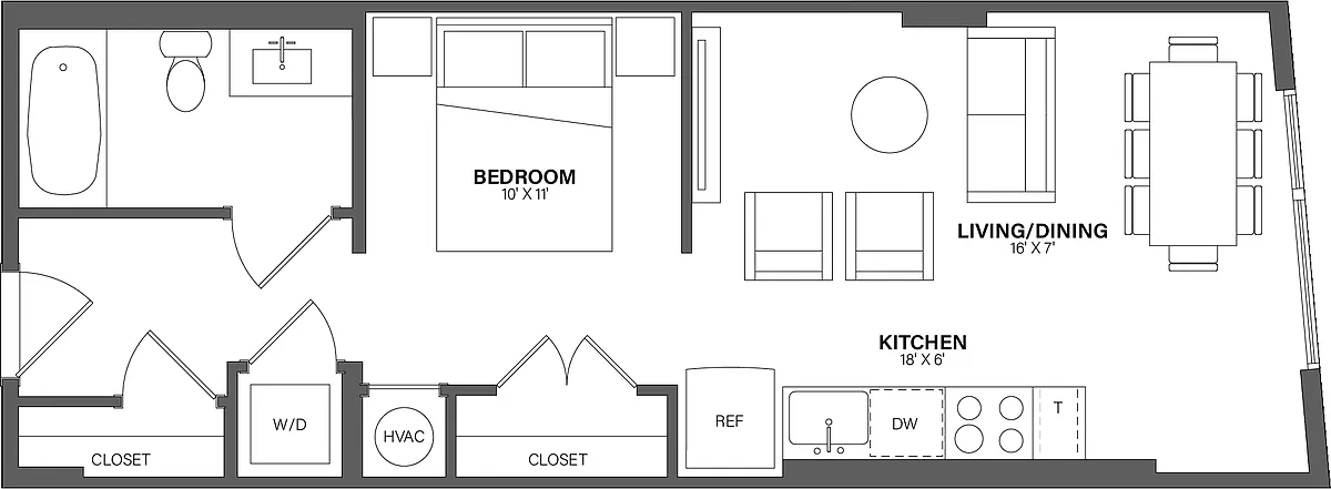 Floor plan Studio-S11