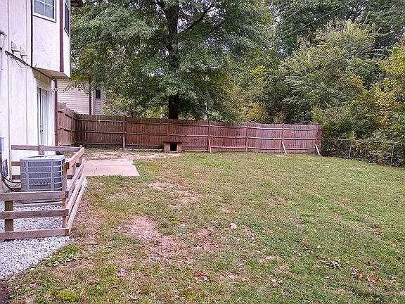 Fenced Back Yard