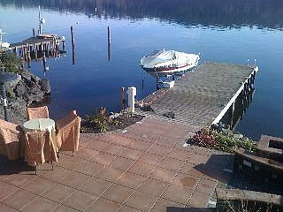 Back deck & dock