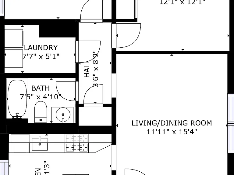 Floorplan 2x1-Nook Floorplan 2x1-Nook