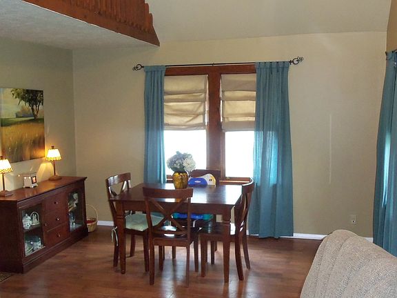 Bright dining room