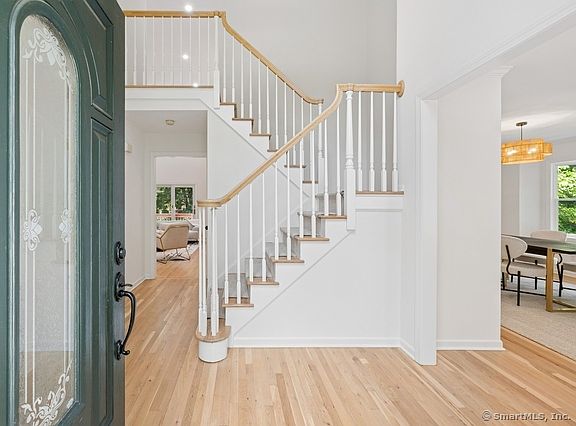 Two story foyer